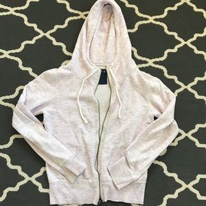 American eagle purple zip up sweatshirt